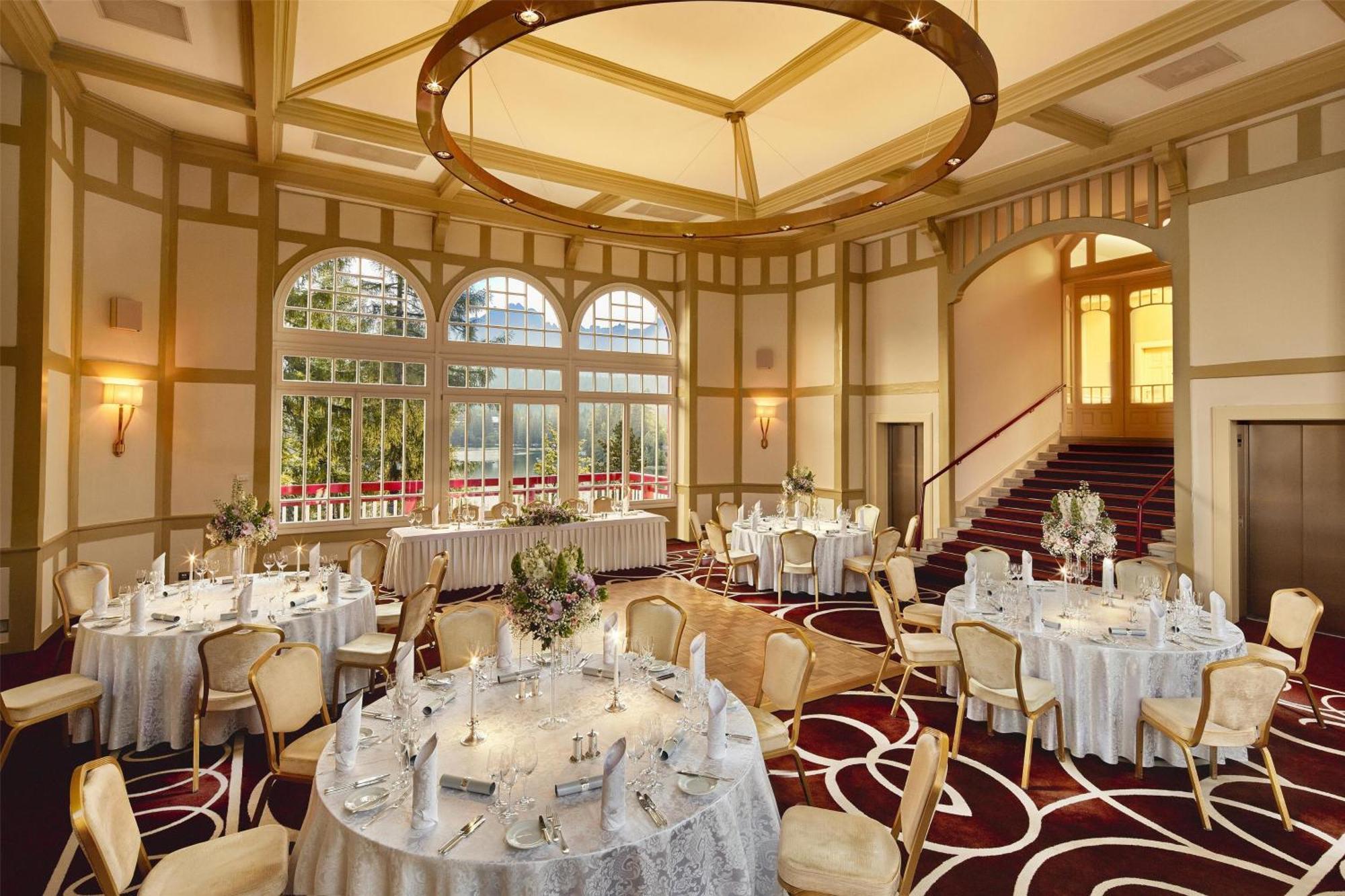 Grand Hotel Kempinski High Tatras Strbske Pleso Exterior foto