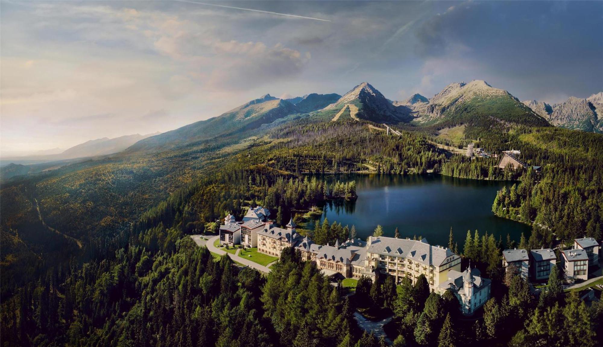 Grand Hotel Kempinski High Tatras Strbske Pleso Exterior foto
