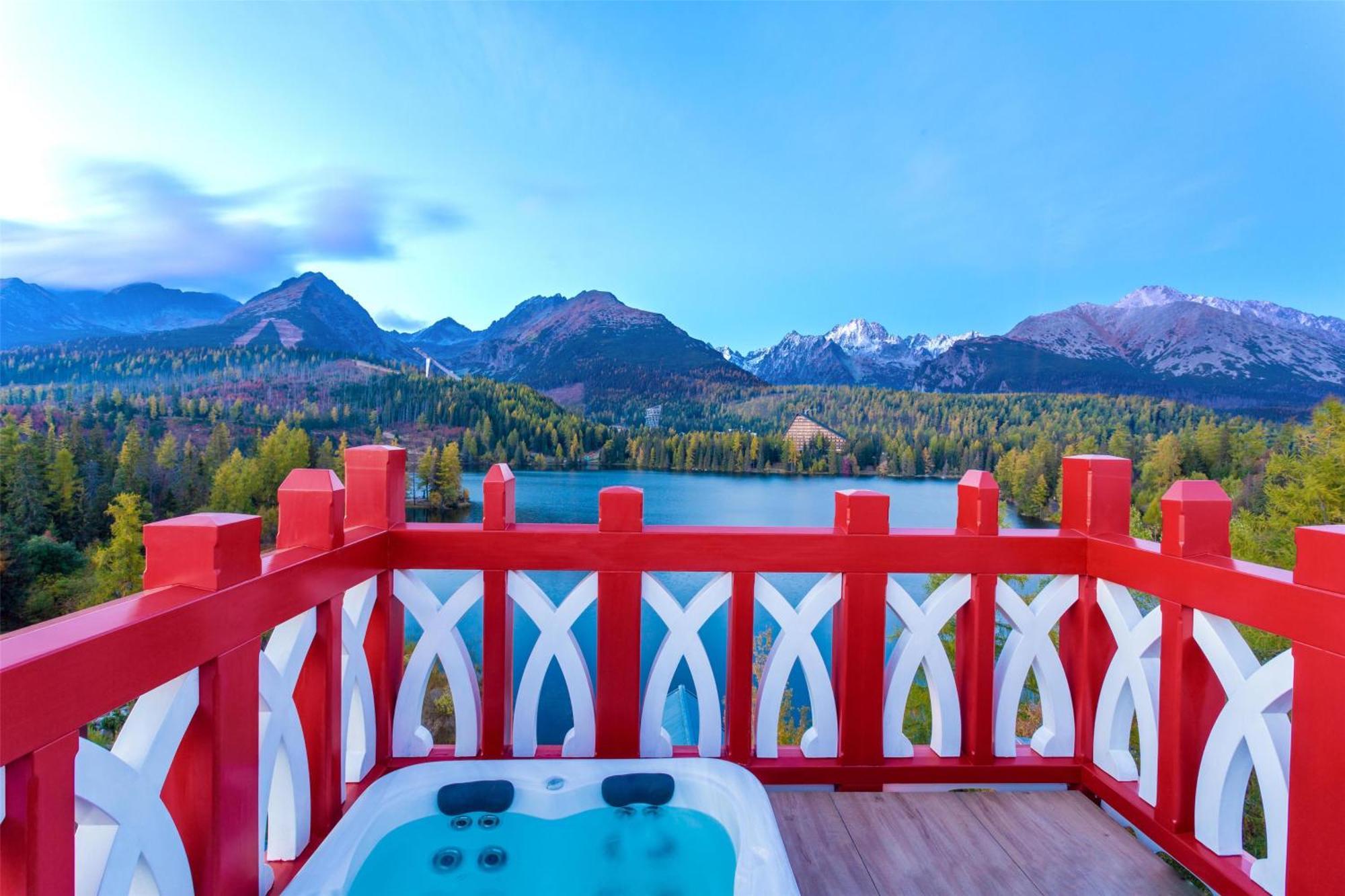 Grand Hotel Kempinski High Tatras Strbske Pleso Exterior foto